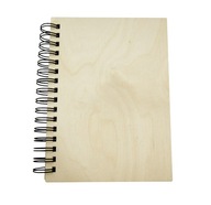 Zápisník, plánovač, A5 drevený - možnosť gravírovania