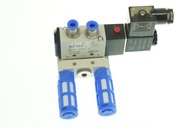 Ostrovný 1 ventil AIRTAC solenoidový ventil 5/2-1/4-24V DC Ostrovný 1 ventil AIRTAC solenoidový ventil 5/2-1/4-24V DC
