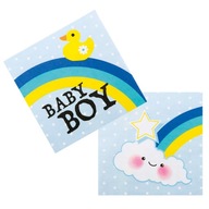 Detské obrúsky do sprchy One Year Boy 12ks 53223 Detské obrúsky do sprchy One Year Boy 12ks 53223