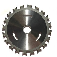 Kotúč TCT z tvrdokovu na drevo 110mm 20mm 40 zubov
