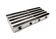 NEODYMIOVÉ TALÍŠKOVÉ MAGNETY 40x15x5 NA SKRUTKU S KUŽELOVÝM OTVOROM 7/3,5 mm NEODYMIOVÉ TALÍŠKOVÉ MAGNETY 40x15x5 NA SKRUTKU S KUŽELOVÝM OTVOROM 7/3,5 mm