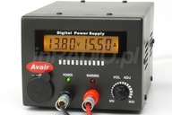 AVAIR AV-2015-D - 15A 0,5-16V LCD napájací zdroj