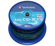VERBATIM CD-R 700MB 80min torta 100ks AZO Crystal! VERBATIM CD-R 700MB 80min torta 100ks AZO Crystal!