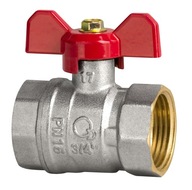 Motýľový guľový ventil 1" palec WW Motýľový guľový ventil 1" palec WW