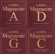 Svieže struny pre violončelo Larsen Magnacore
