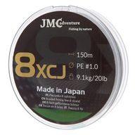 JMC ADVENTURE japonský PE vrkoč 1.0 150m 20 lb JMC ADVENTURE japonský PE vrkoč 1.0 150m 20 lb