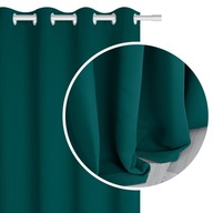 C. TYRKYSOVÁ HRUBÁ ZAČIERACIA ZÁCLONA 140X250 HOLD C. TYRKYSOVÁ HRUBÁ ZAČIERACIA ZÁCLONA 140X250 HOLD