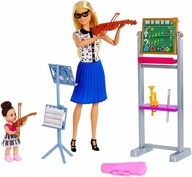 BARBIE KARIÉRA UČITEĽKA HUDBY BÁBIKA FXP18