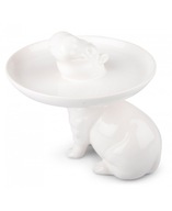 POSTAVIČKA HROCHA na skrinke biely plast 18x17cm POSTAVIČKA HROCHA na skrinke biely plast 18x17cm