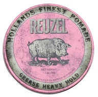 Reuzel Pink Strong vosková pomáda so stredným leskom 113. Reuzel Pink Strong vosková pomáda so stredným leskom 113.