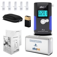 Hliníkový kufor ALKOHIT X10 Alkohol tester ako DARČEK! Hliníkový kufor ALKOHIT X10 Alkohol tester ako DARČEK!