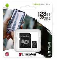 Pamäťová karta KINGSTON 128GB SD MICRO SD HC XC