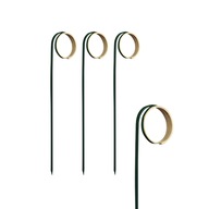Bambusové špáradlá, čierne twister tyčinky, 11 cm Bambusové špáradlá, čierne twister tyčinky, 11 cm