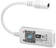 WiFi ovládač pre RGBW LED pásiky biele 12/24V