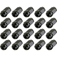Matica M14x1,5 uzavretá kľúčom 19 Čierna Matica M14x1,5 uzavretá kľúčom 19 Čierna