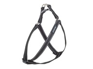 amiplay Reflexný postroj Step-in Reflective XL Black amiplay Reflexný postroj Step-in Reflective XL Black