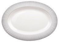 DISH ZEBRA keramická misa miska 37x27cm DISH ZEBRA keramická misa miska 37x27cm