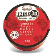 Farba na látky na oblečenie, tričká, 3D pasta, ČERVENÁ 7 Farba na látky na oblečenie, tričká, 3D pasta, ČERVENÁ 7