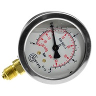 Vákuový manometer Glycerínový vákuový manometer 63mm -1/0 Vákuový manometer Glycerínový vákuový manometer 63mm -1/0