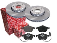 FEBI PREDNÉ DISKY + DESTIČKY AUDI A4 B5 B6 B7 288MM FEBI PREDNÉ DISKY + DESTIČKY AUDI A4 B5 B6 B7 288MM