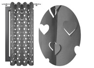 3D LASEROVÝM REZANÝM ZÁCLONÁM 140x250 PREVRETÉ SRDCE 3D LASEROVÝM REZANÝM ZÁCLONÁM 140x250 PREVRETÉ SRDCE