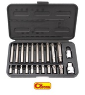 Bity TORX T20-T70 sada 22 ks. C6937 CORONA PROF Bity TORX T20-T70 sada 22 ks. C6937 CORONA PROF