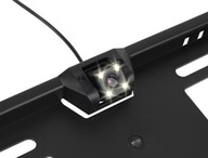 Cúvacia kamera IP68 v 4x LED registračnom ráme Cúvacia kamera IP68 v 4x LED registračnom ráme