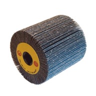 VALCOVÝ BRÚSNY KOTÚČ PRE SATÉNÚCI STROJ 100x100x19 P40 ZIRCONIUM VALCOVÝ BRÚSNY KOTÚČ PRE SATÉNÚCI STROJ 100x100x19 P40 ZIRCONIUM