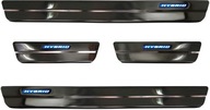 TOYOTA COROLLA XII 2019 - ČIERNE KRYTY RÁMU