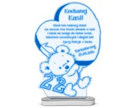 Soška lampa Valentínsky darček Váš text Soška lampa Valentínsky darček Váš text