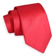 Červená klasická široká kravata od Angela di Monti