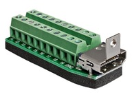 Konektor HDMI A 19P TERMINAL BLOCK DELOCK Konektor HDMI A 19P TERMINAL BLOCK DELOCK