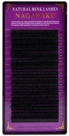 NAGARAKU Minkové mihalnice D 0,10 8mm 16 pásikov NAGARAKU Minkové mihalnice D 0,10 8mm 16 pásikov
