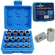 SADA VNÚTORNÝCH TORX ZÁSUVEK E4 E24 14 TORX KUSOV SADA VNÚTORNÝCH TORX ZÁSUVEK E4 E24 14 TORX KUSOV