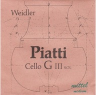 Struna Cello G - WEIDLER Piatti Cello G