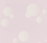 Novinka - Ružová TAPETA v mydlových bublinách - Rasch