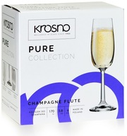 KROSNO Pure 170ml Základné poháre na šampanské KROSNO Pure 170ml Základné poháre na šampanské