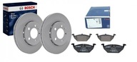 BOSCH PREDNÉ DISKY + DESTIČKY PRE AUDI A1 A3 8L 256MM