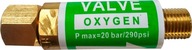 Poistka redukcie OXYGEN 3/8LH 20 BAR Poistka redukcie OXYGEN 3/8LH 20 BAR