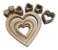 Heart Set Heart Ring Macrame Catcher 80 ks. Heart Set Heart Ring Macrame Catcher 80 ks.