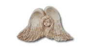 Dekoratívny sadrový reliéf Obraz anjela