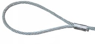 Krimpovanie lana typu F slučka 20 mm