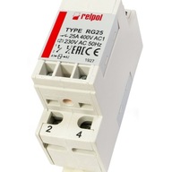 Priemyselné relé 2Z 25A 230V AC RG25 Priemyselné relé 2Z 25A 230V AC RG25