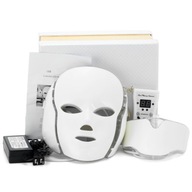 Profesionálna 7-farebná LED maska ​​na tvár + krk