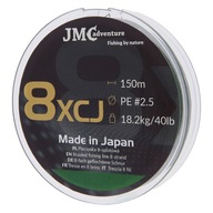 JMC ADVENTURE japonský PE oplet 2,5 150m 40 lb JMC ADVENTURE japonský PE oplet 2,5 150m 40 lb