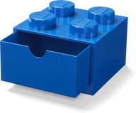LEGO CONTAINER BRICK 4 ZÁSUVKOVÝ MODRÁ STOL LEGO CONTAINER BRICK 4 ZÁSUVKOVÝ MODRÁ STOL