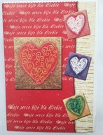 card Valentínska darčeková karta na Valentína