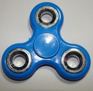 SPINNER FIDGET HAND METAL modrý