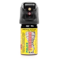 Paprikový sprej Police Tornado LED baterka