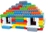 Marioinex Brick Junior bloky 140 kusov.Okná + dvere